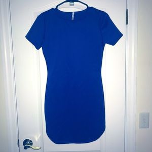 Blue T-Shirt Dress